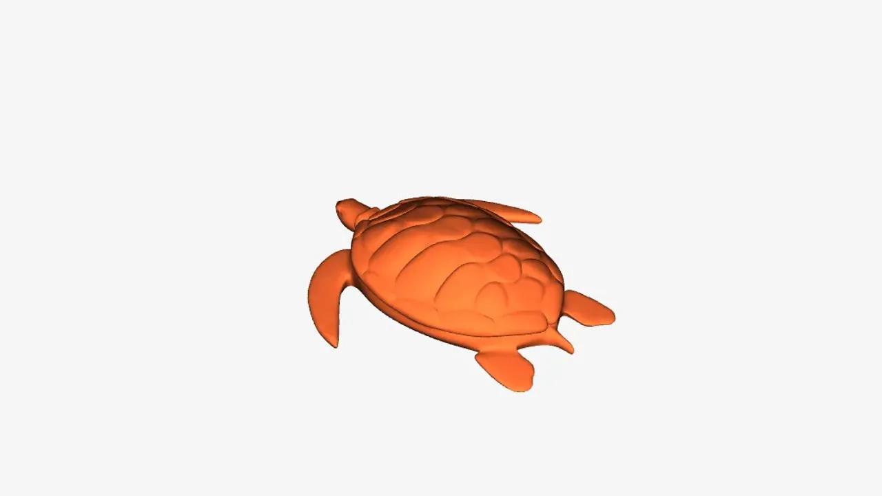 Sea Turtle by Tohmis | Download free STL model | Printables.com