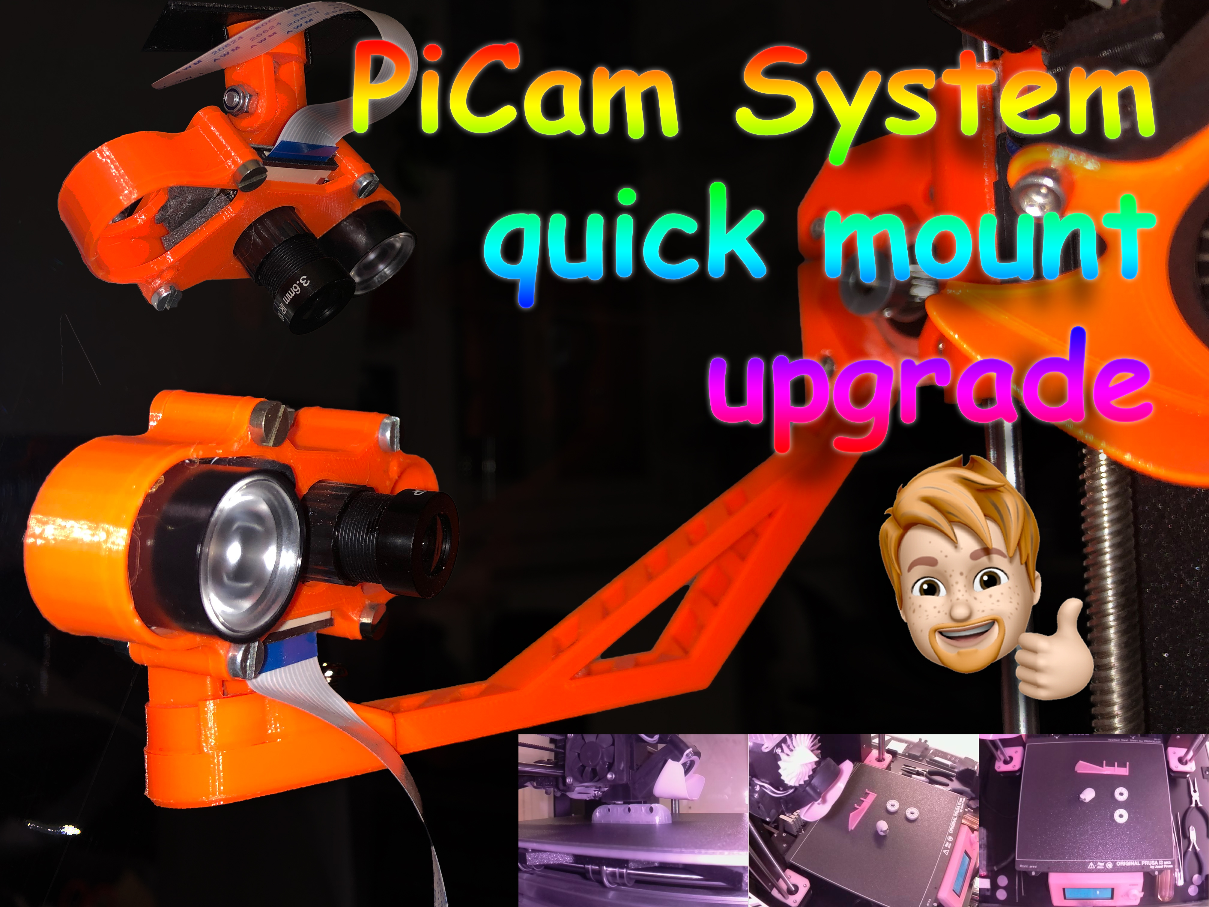 PiCam quick mount upgrade