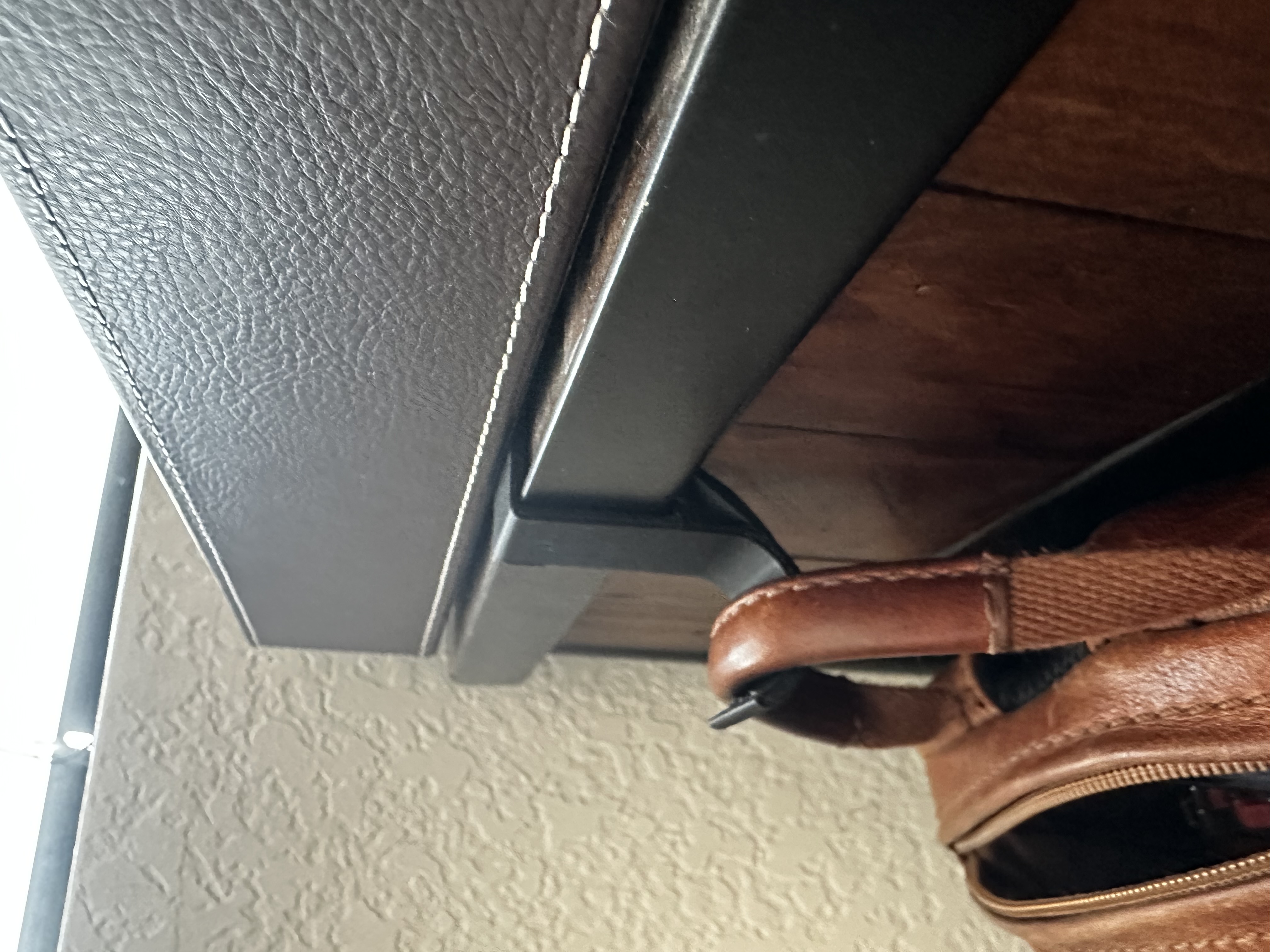 Custom Bag Hook for Pottery Barn Desk