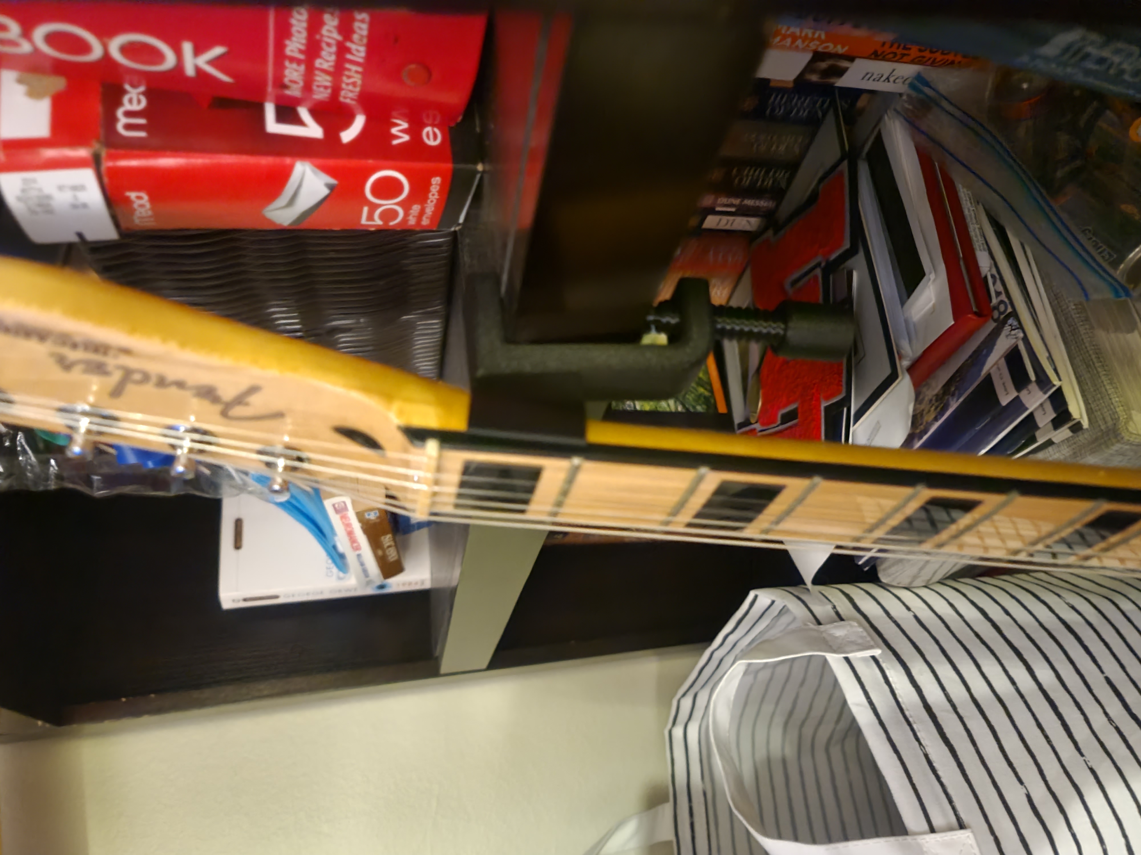 Guitar "Neck Saver" Remix for Thiccc Shelving