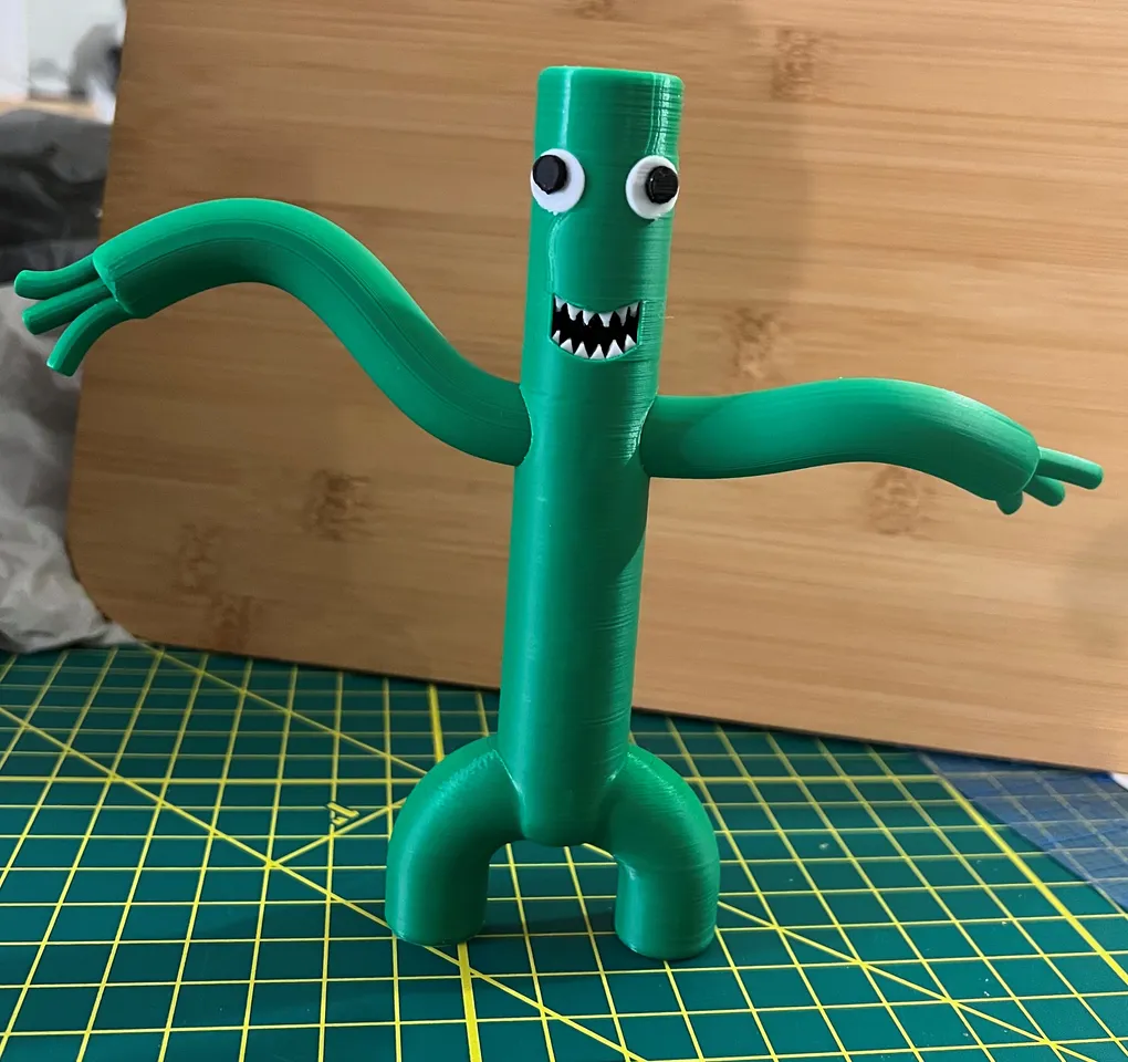 STL file Rainbow Friends Green! 🌈・3D printer model to download・Cults