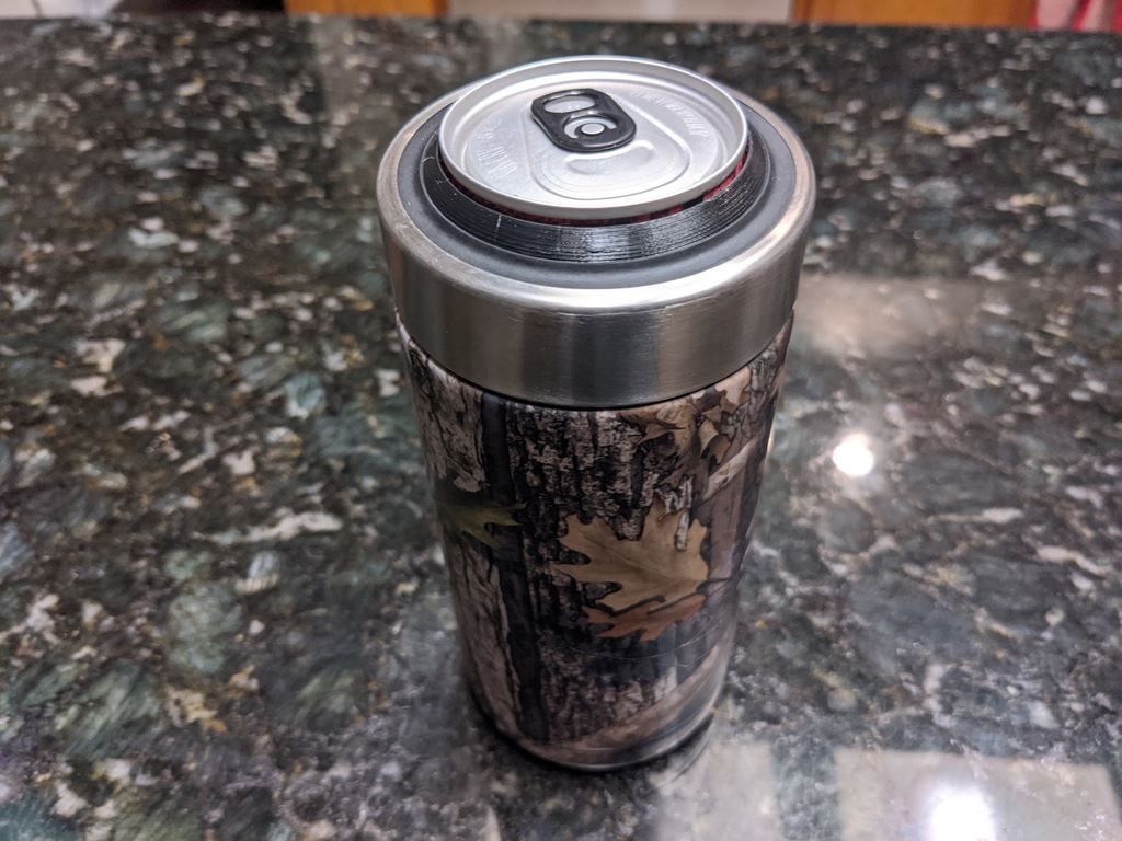 Craft Can Koozie Adapter (Slim and Regular Can) by Drew Download free STL model