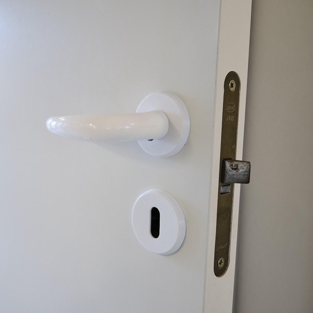 Rosette for door