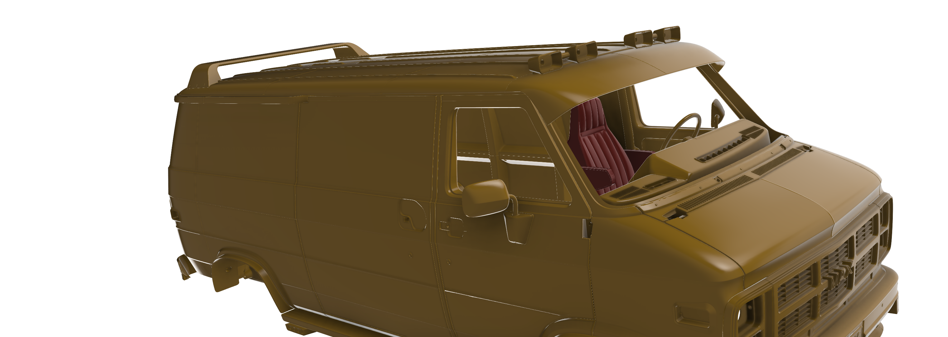 mAx Team seat with armrest Upgrade for 3D SETS Model 14 (Max Team)