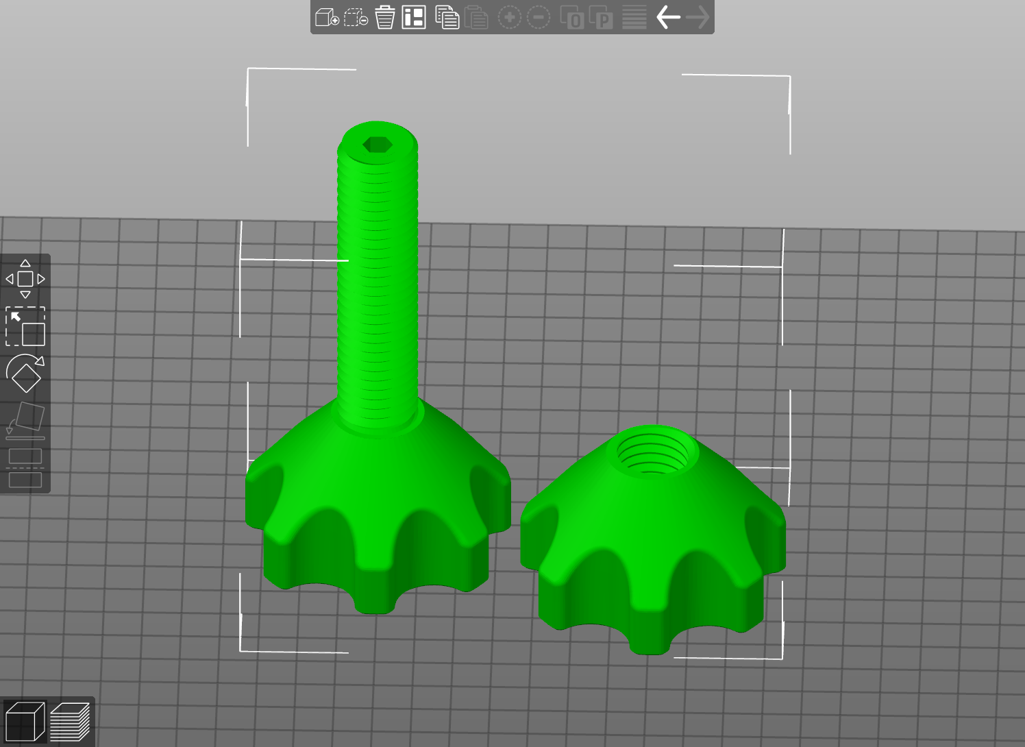 Miniatura 2 do modelo 3D Spool Winder Remix