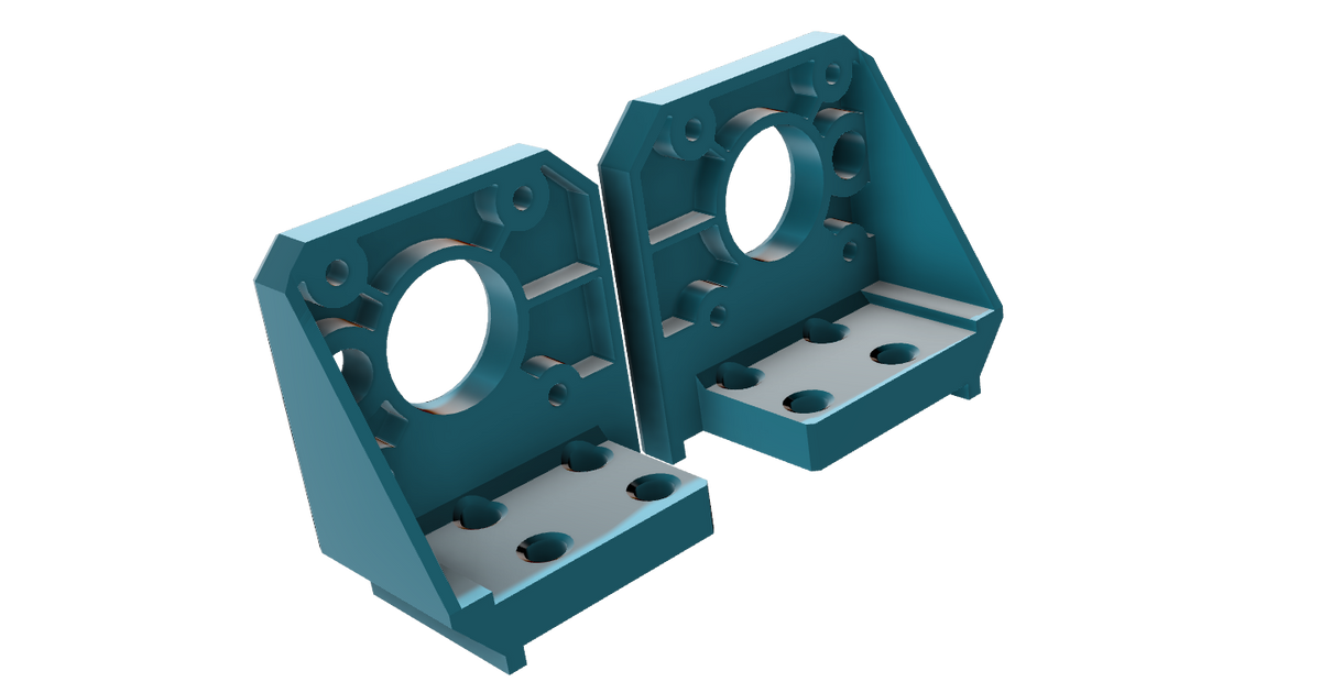 ZMotor mount for SV06 (squareness & rigdity) by Pr20100 Download