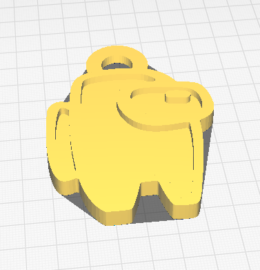 Among Us Keychain