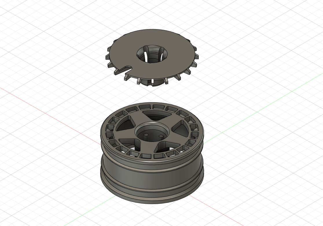 Turbomac RC wheel 1:10 12mm hex