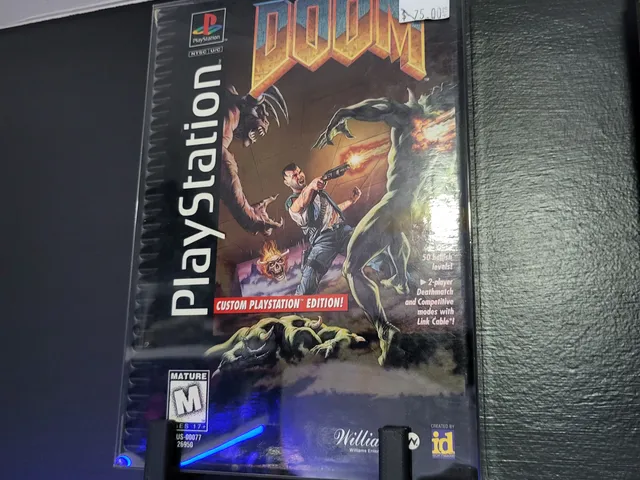 Wall Mount for Doom (PS1)