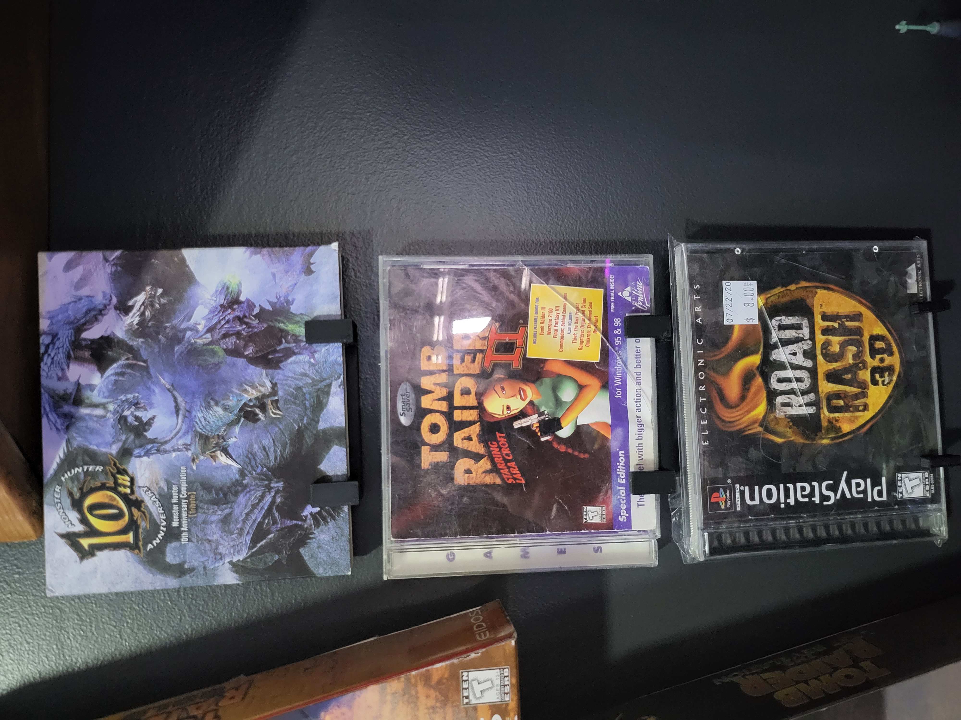 Wall Mount for Standard CD Jewel Cases