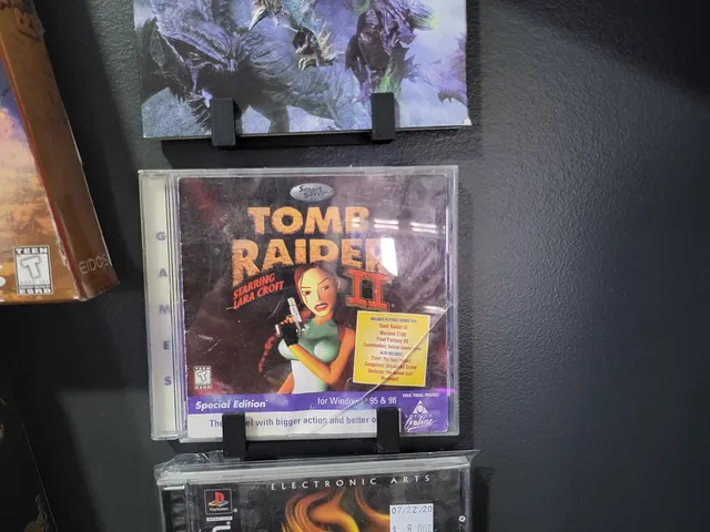 Wall Mount for Standard CD Jewel Cases