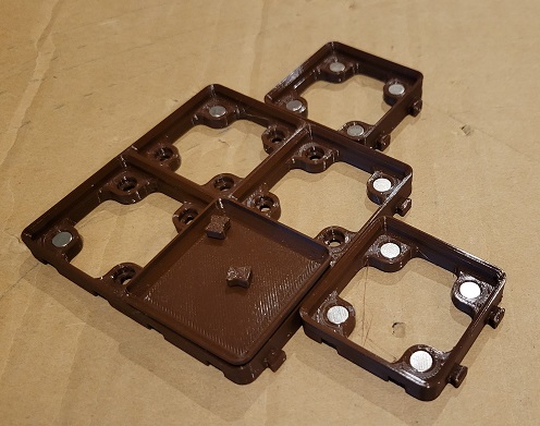 Miniatura 3 do modelo 3D Dovetail gridfinity base - Short v2