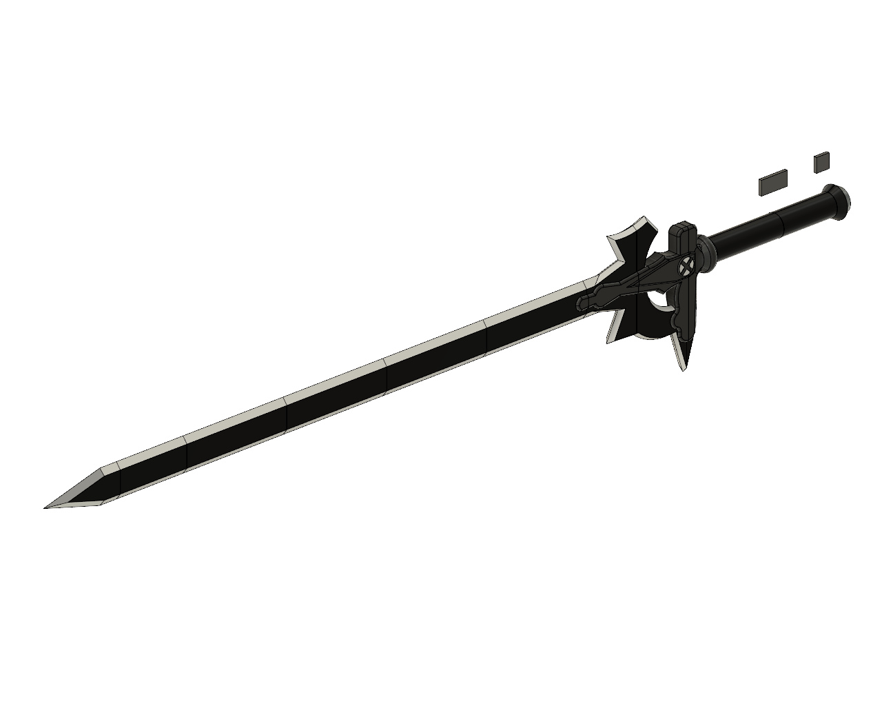 Elucidator Sword SAO by Jeard | Download free STL model | Printables.com