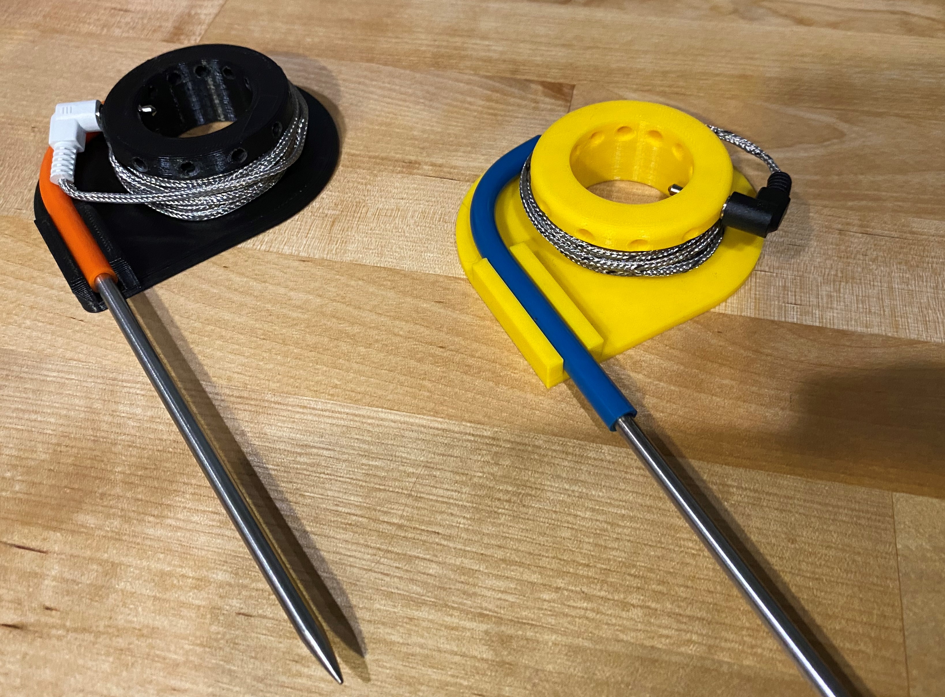 3.5 mm grilling thermometer/probe spool (for Traeger style thermometers
