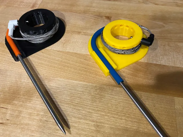 3.5 mm grilling thermometer/probe spool (for Traeger style thermometers)