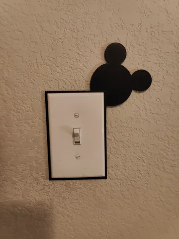 Mickey Mouse Light Switch Wrap