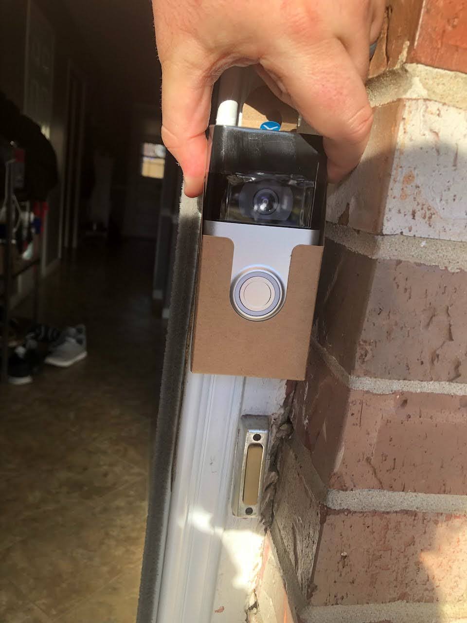 Standard Doorbell to Ring Doorbell Mounting Plate adapter by JCSandt