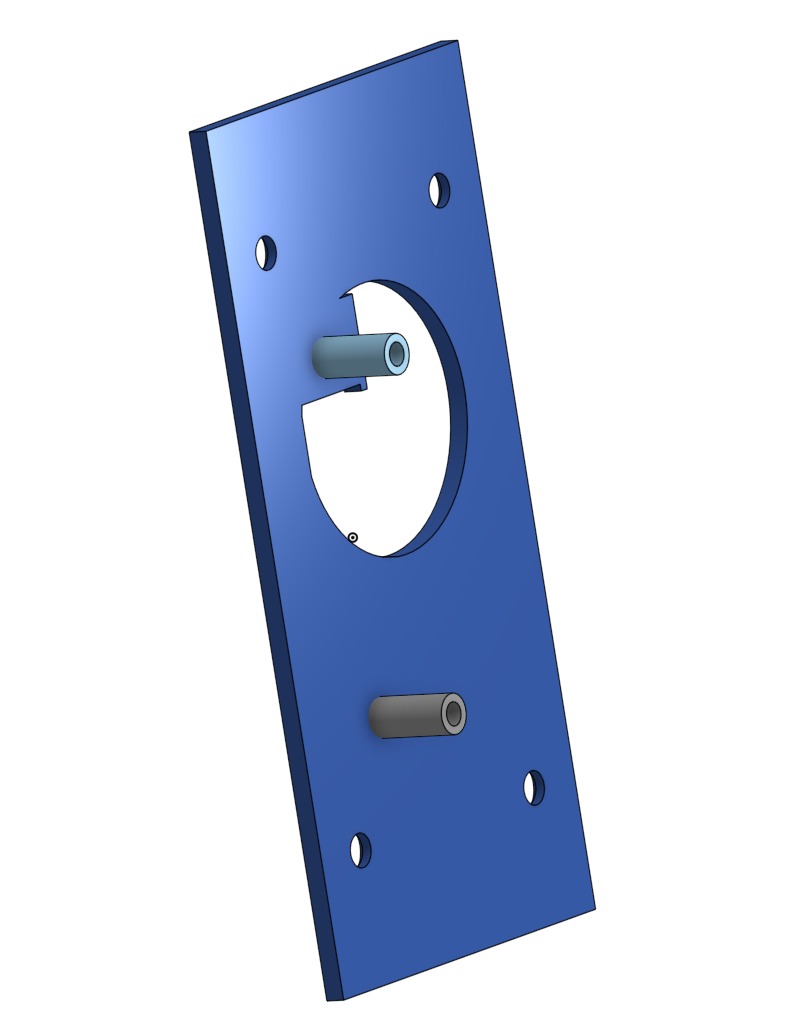 Standard Doorbell to Ring Doorbell Mounting Plate adapter by JCSandt