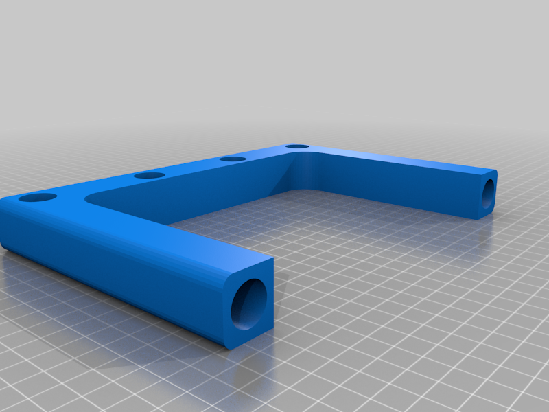 Miniatura 7 do modelo 3D Smaller modular stackable shoe rack
