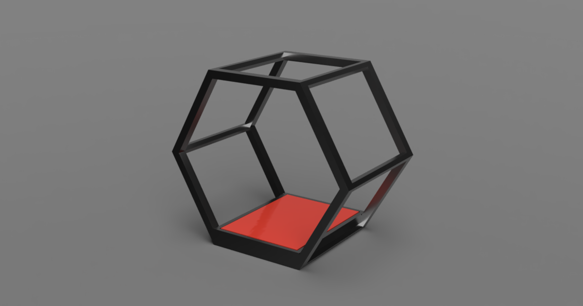 Mini Hexagon Shelves by Prefectionist Download free STL model