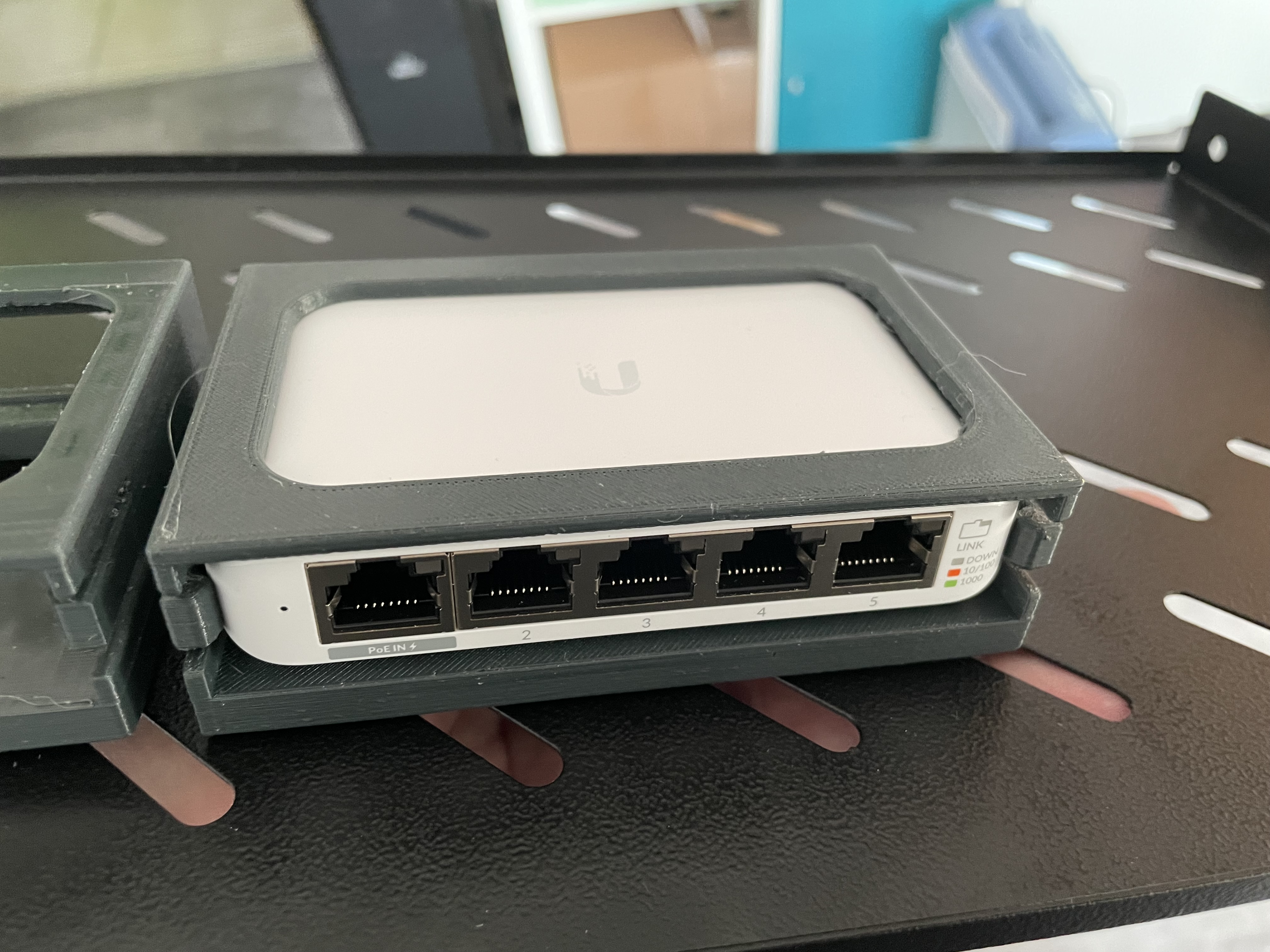 Gehäuse - Unify Flex Mini - 19" - Patchpanel - Lochblech — miniatura 2