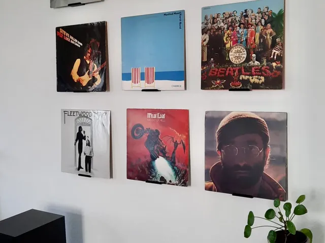 vinyl wall mount - Schallplatten Wand Halter