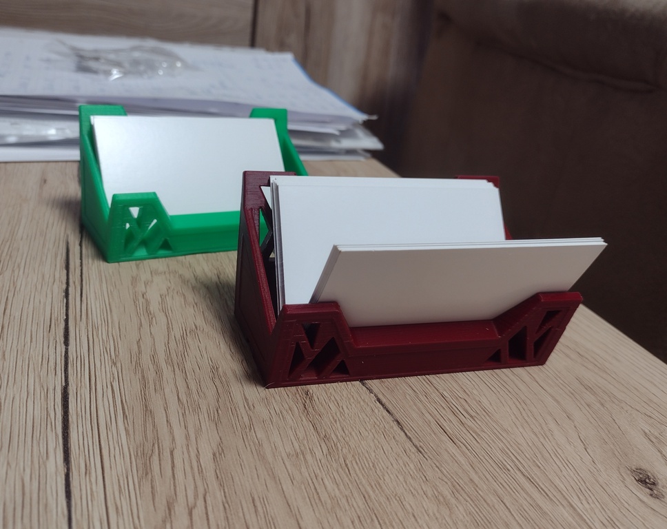 Business card box