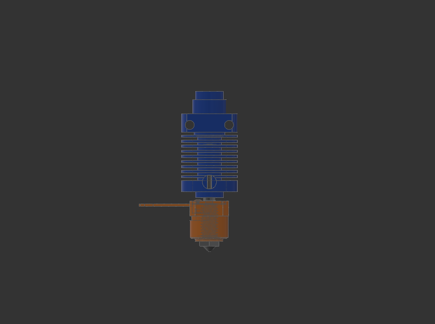 Trianglelab TCHC TR6 Hotend 3D Model