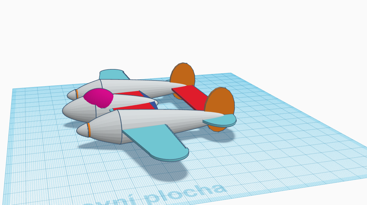 Lockheed P-38 Lightning by Farme | Download free STL model | Printables.com