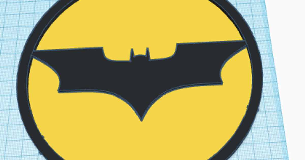 batman emblem by Filip Nacházel Download free STL model
