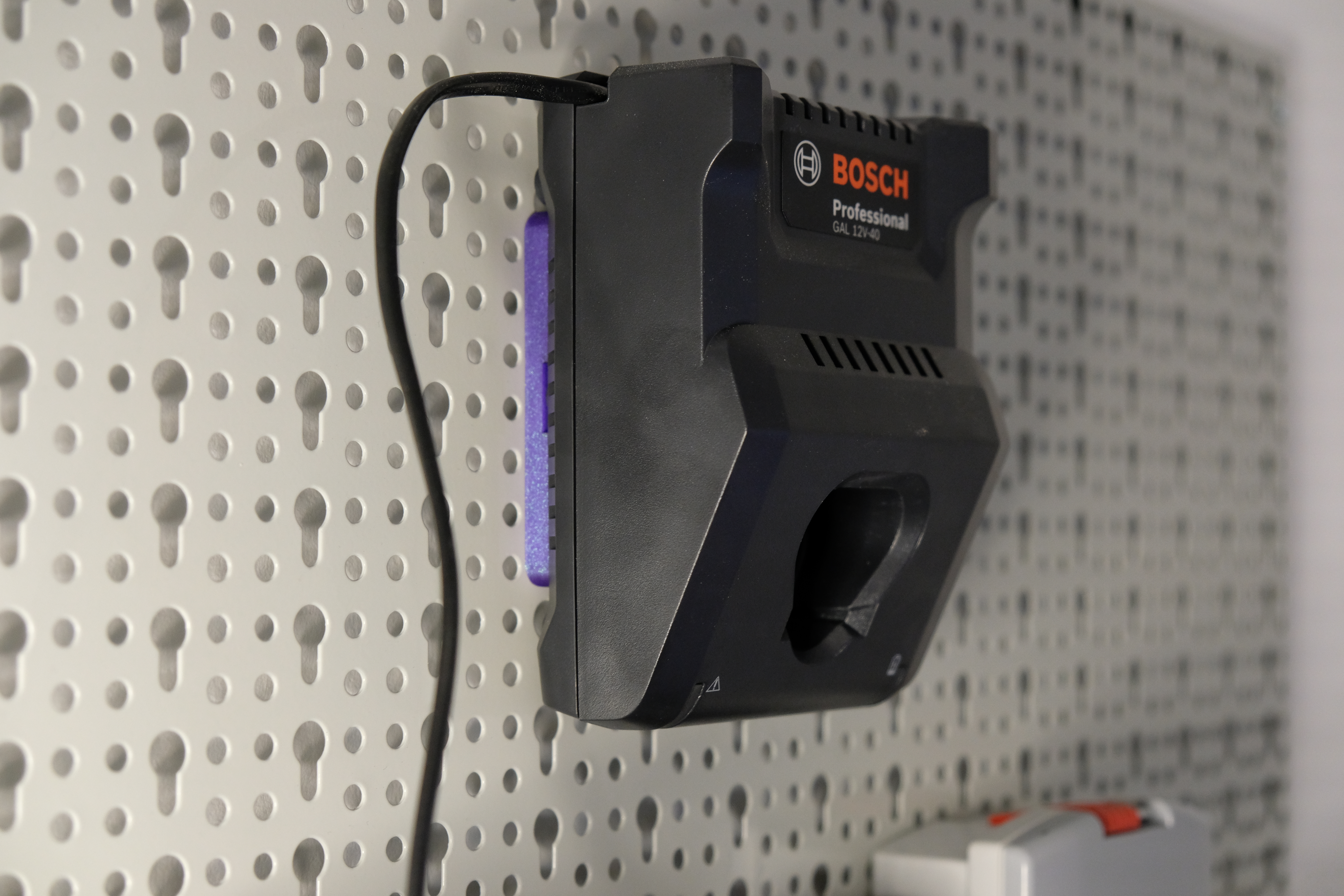 [Euro Pegboard] Bosch Professional 12 V Charger Holder/Adapter Plate GAL 12V-40