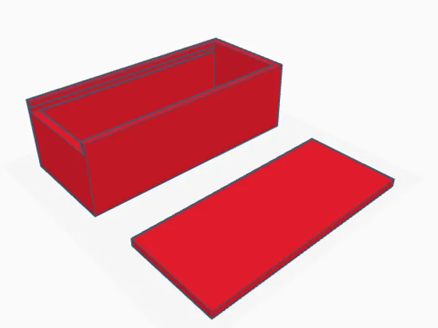 box with sliding lid