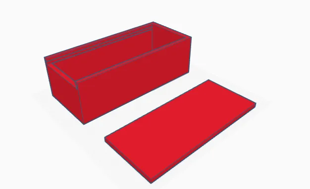 box with sliding lid