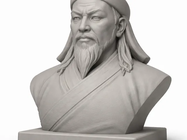 Genghis Khan Bust