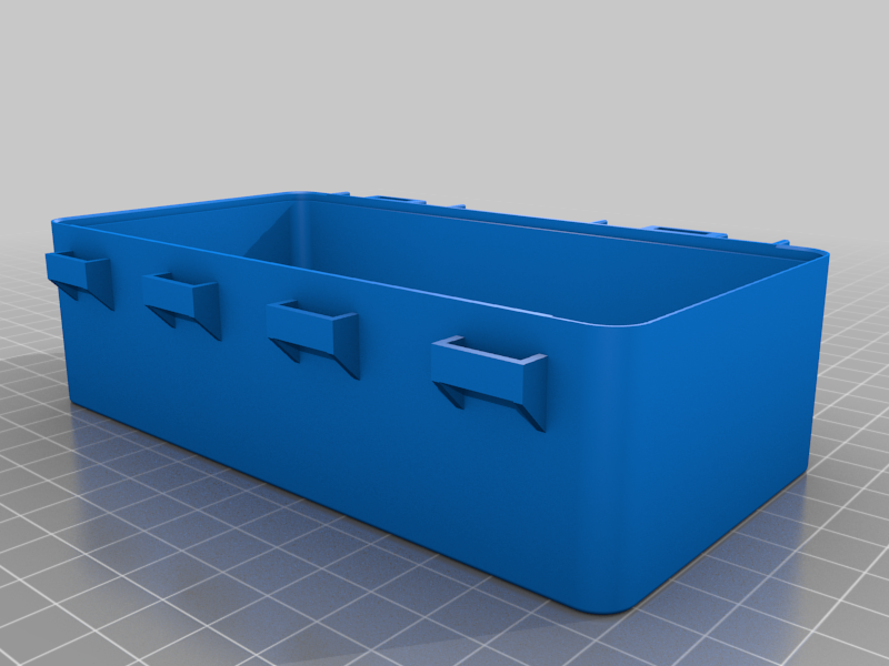 6mm creedmoor double latch modular ammo box by brass ring printables