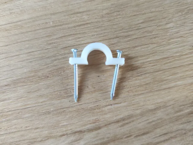 Wall cable holder