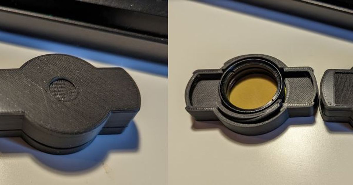 Standardised 1.25" Telescope Astronomy Eyepiece Filter Cases by Ratlet