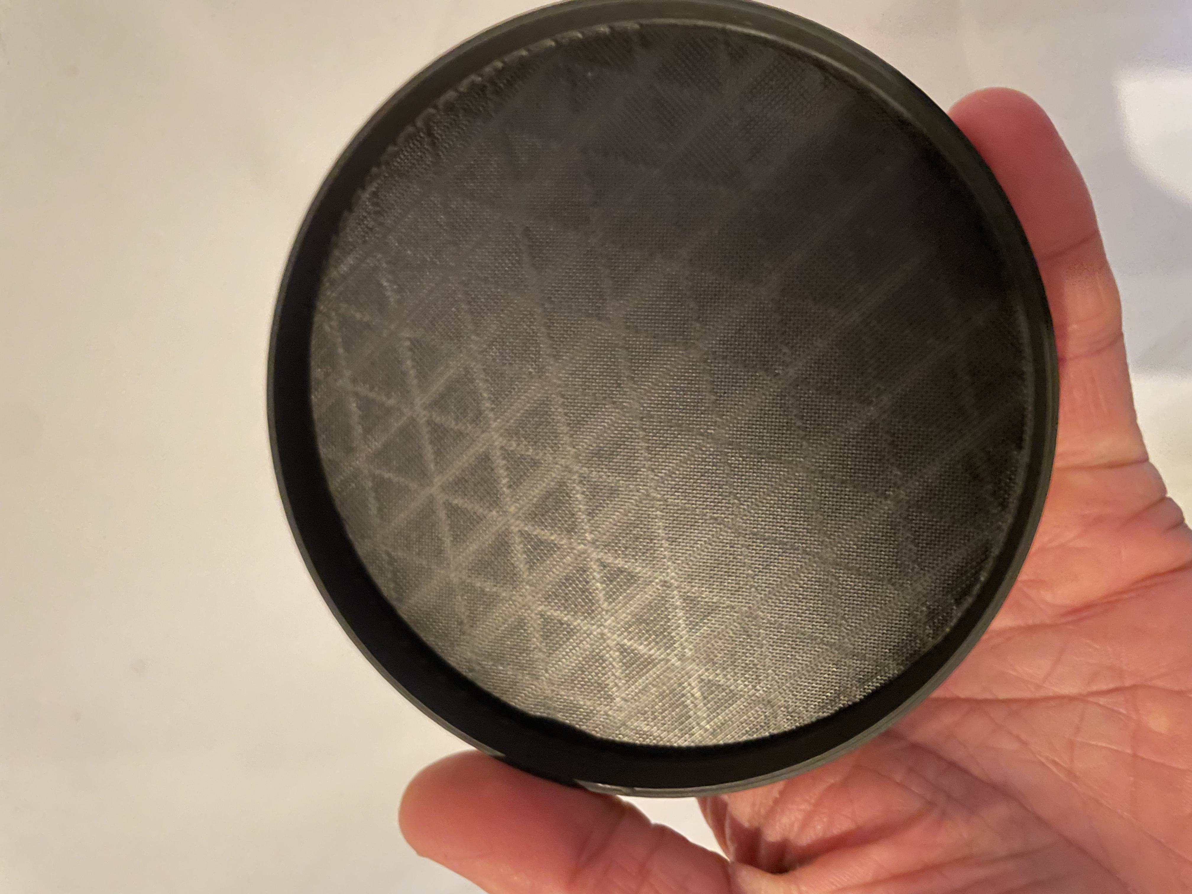 Primary mirror protection plate (Hadley) telescope