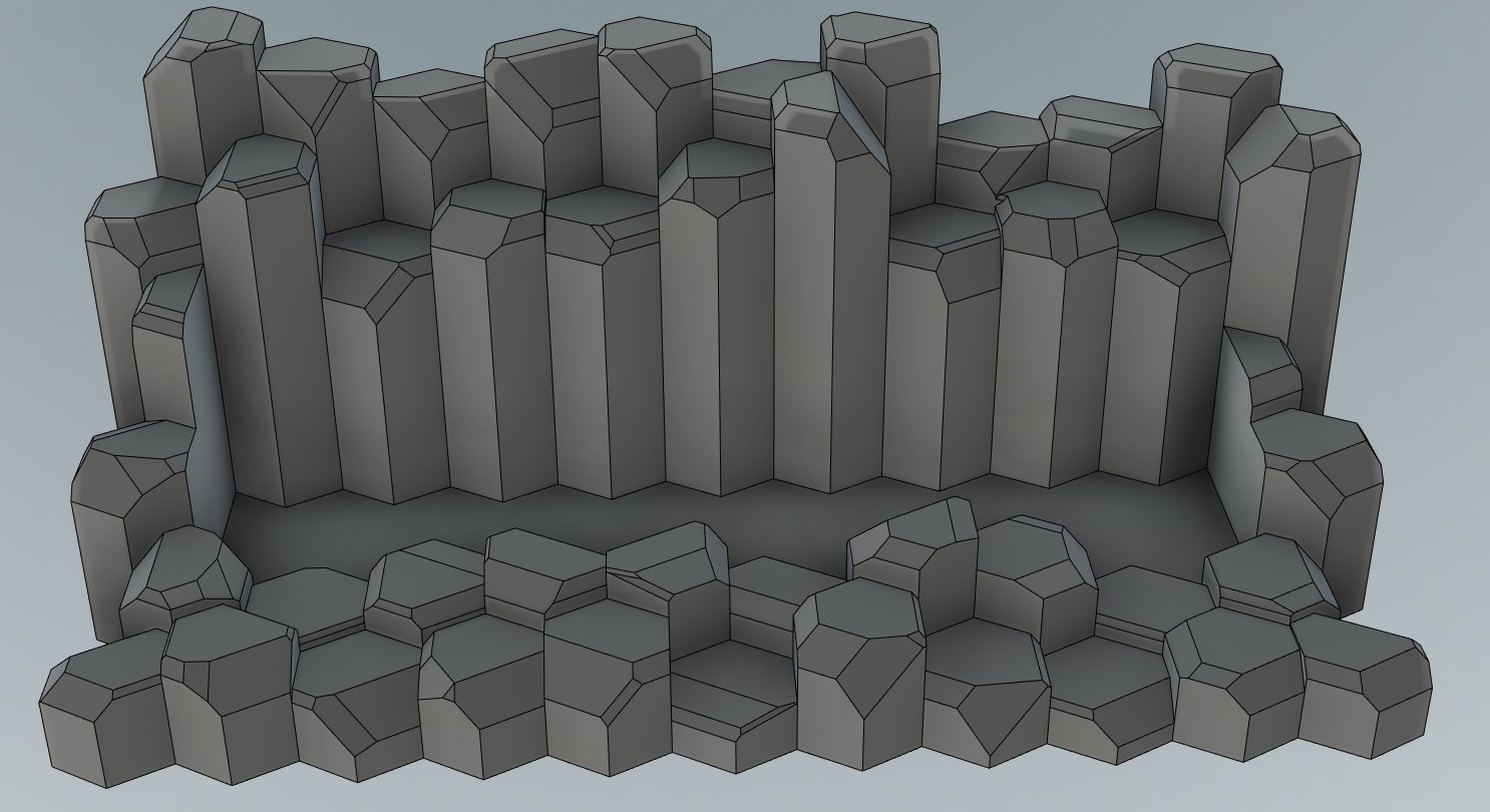 Giant's Causeway Business Card Holder Ver.2