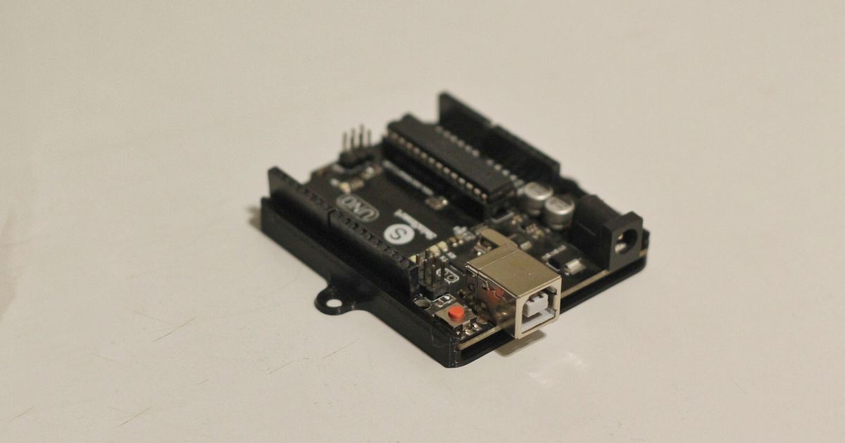 Arduino Uno Mounting Bracket/Holder By JB | Download Free STL Model ...