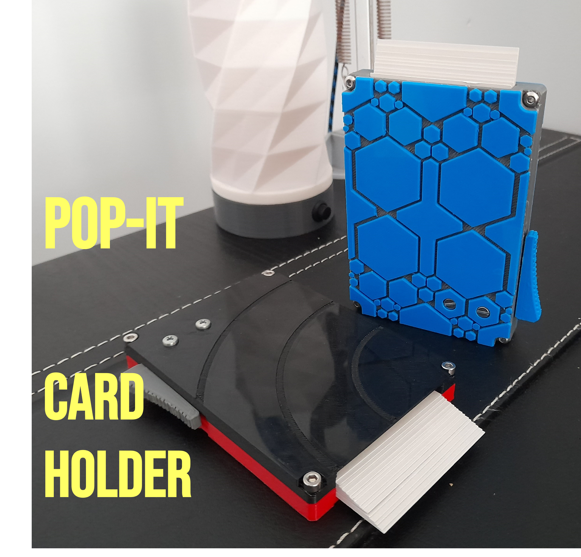 Pop-it Business card holder