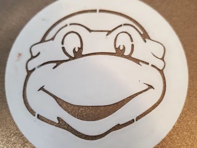 Turtle Stencil