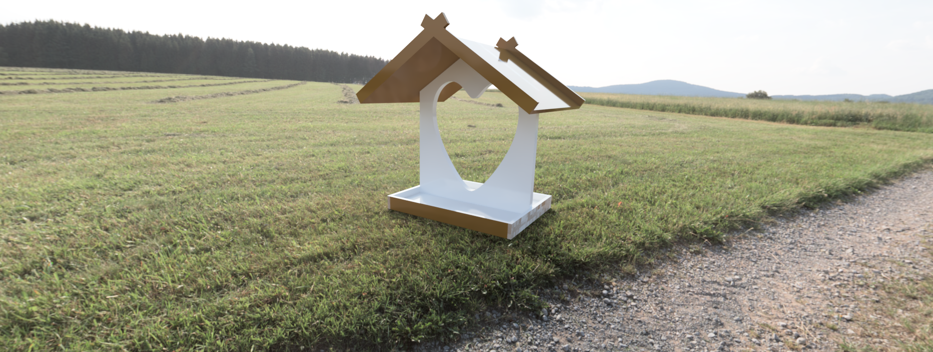 A simple bird feeder