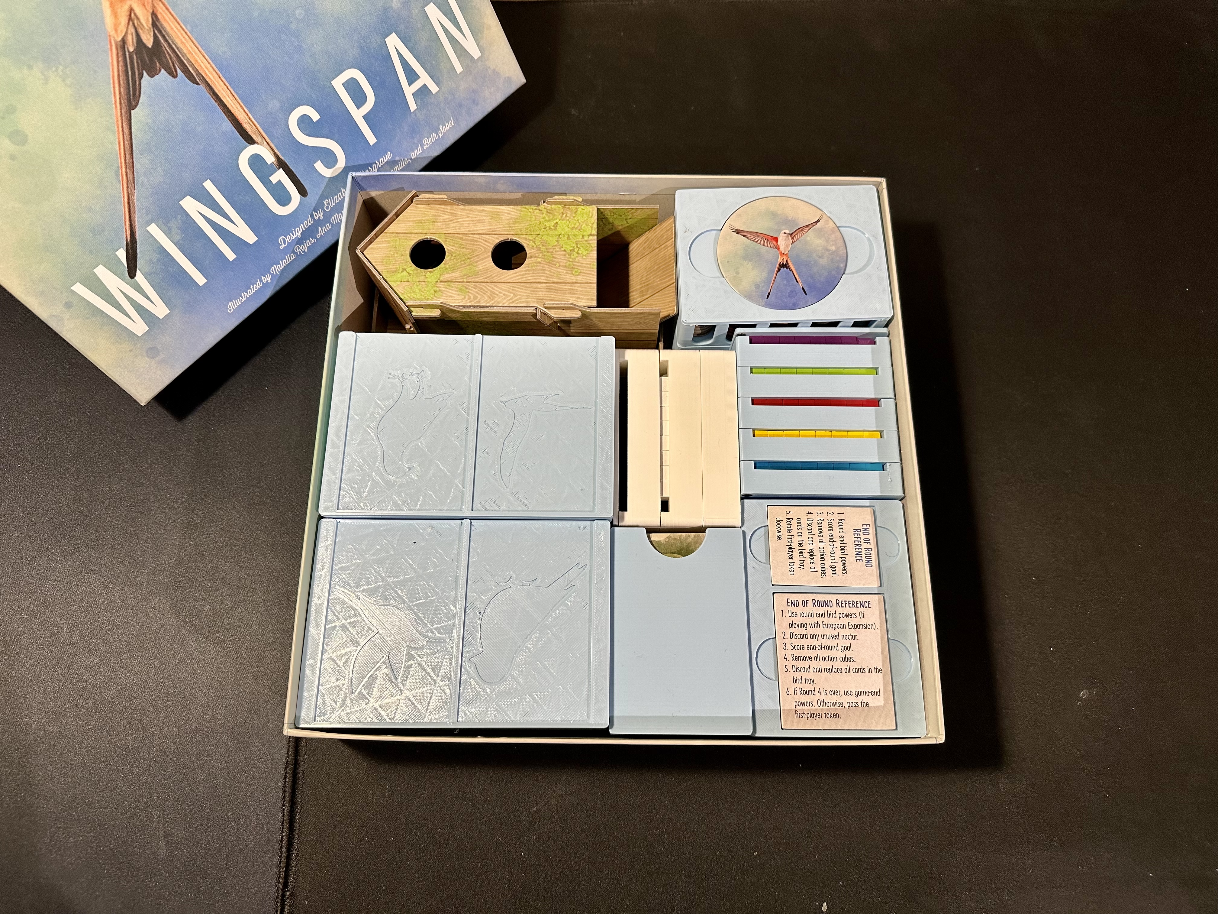 Wingspan Asia Insert Pieces for Original Box