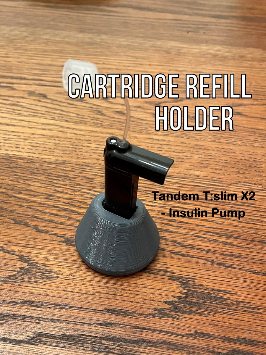 Tandem TSlim X2 Insulin Pump Cartridge Holder by MSB Download free