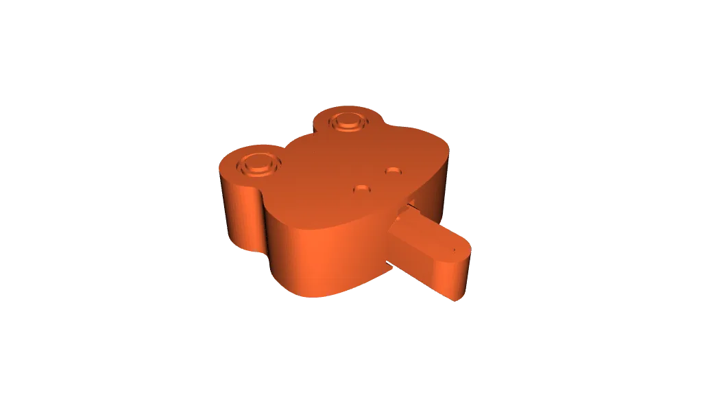 STL file MIDDLE FINGER FROG FIGURINE - NO SUPPORTS 🐸・3D print