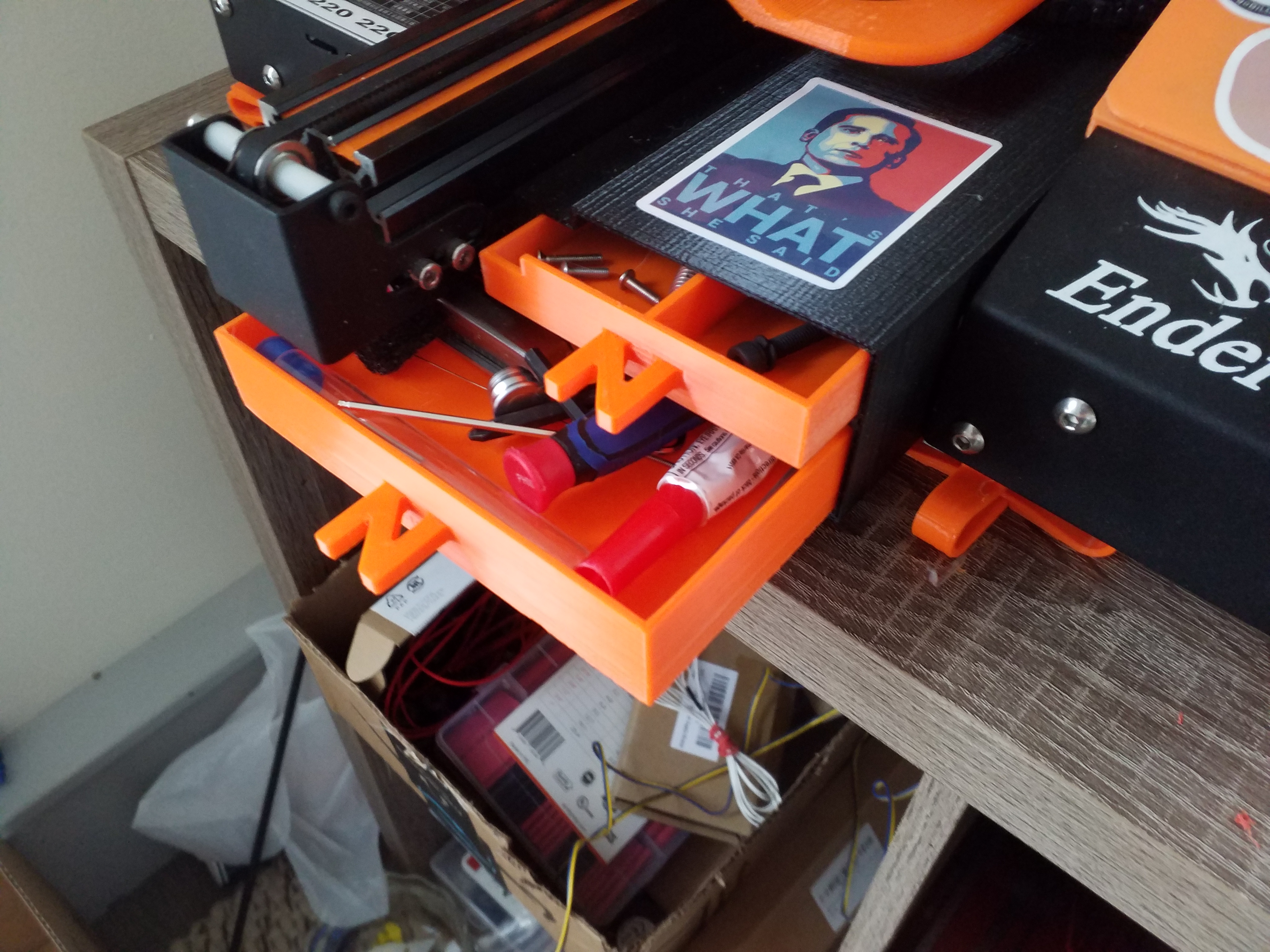 Ender 3 PRO drawer