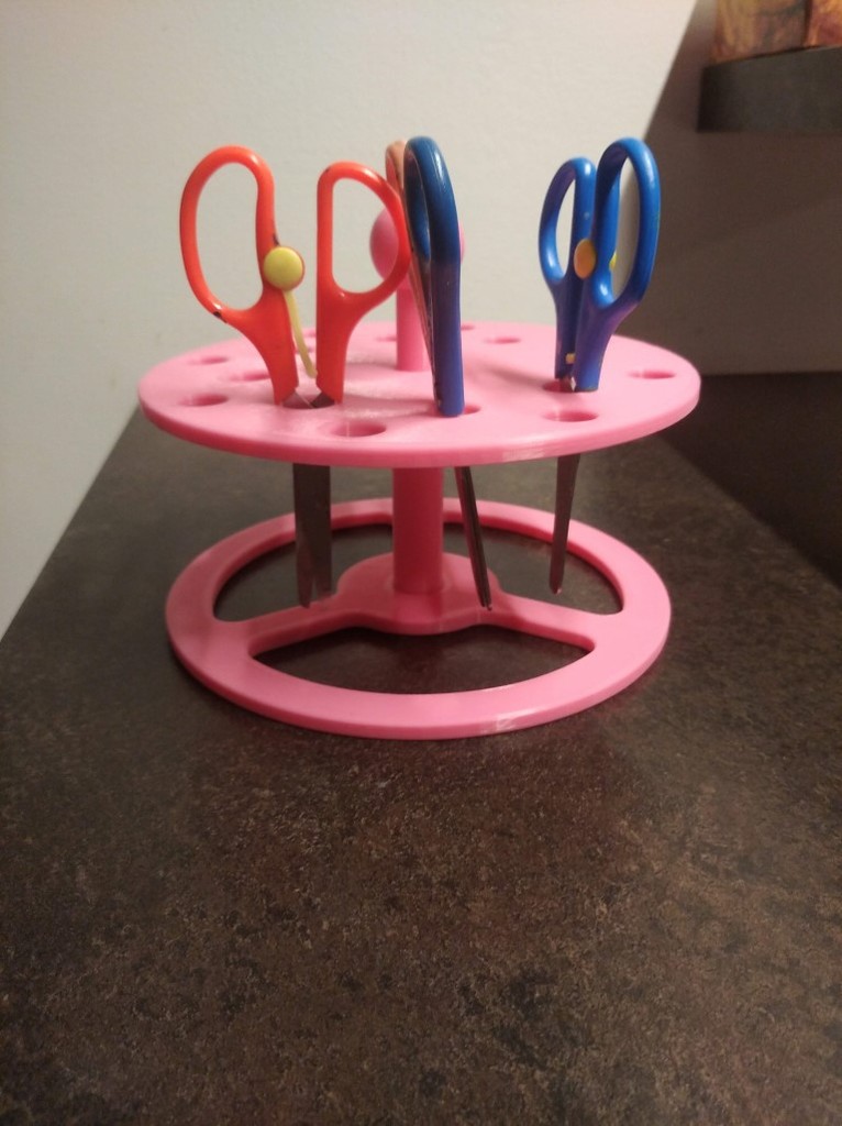 Simple scissors holder by Zdendys Download free STL model