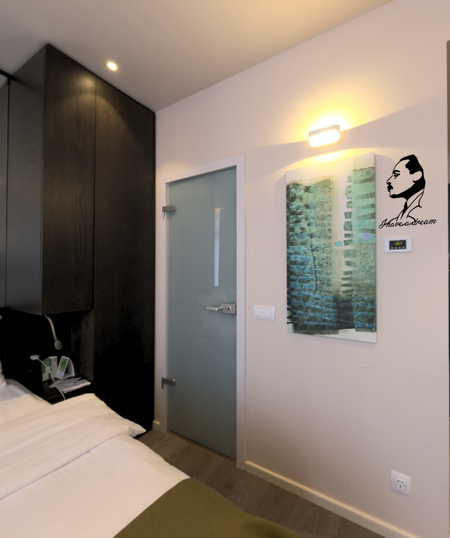 MLK Minimalist Wall Piece