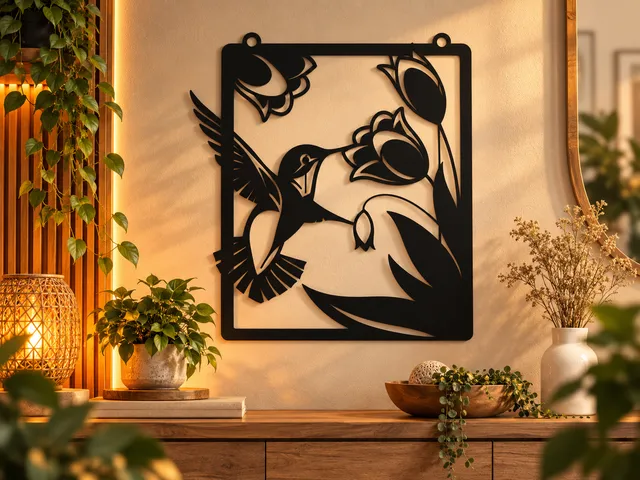 WallArt - Humming Bird 023